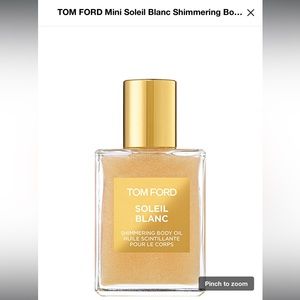 *Brand New* Tom Ford Mini Soleil Blanc Shimmering Body Oil